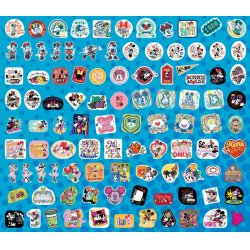 MICKEY & MINNIE - Set de 100 Stickers (Display de 20)