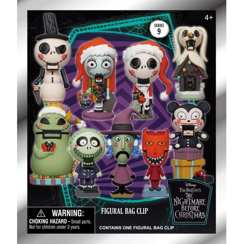 NBX - Series 9 - 3D Foam Bag Clip (Display 24 Pcs)