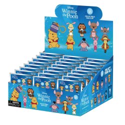 WINNIE L'OURSON - Series 2 - 3D Foam Bag Clip (Display 24 Pcs)