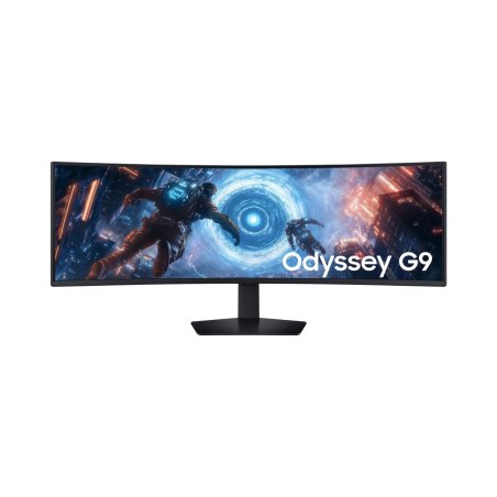 Samsung G91F écran plat de PC 124,5 cm (49") 5120 x 1440 pixels Dual QHD LCD Noir