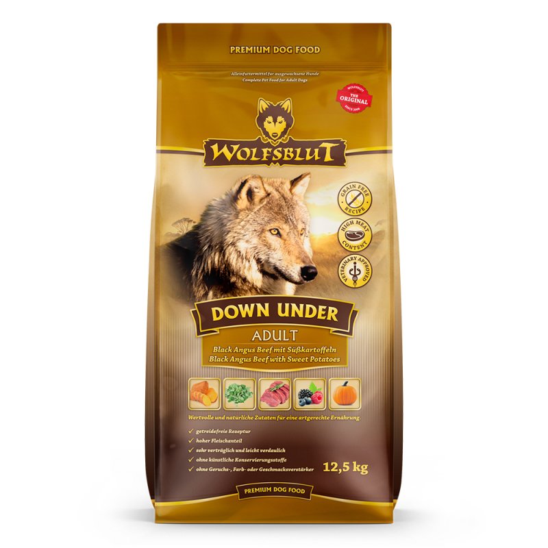 Wolfsblut - Dogfood - Down Under 12,5 kg - Black angus