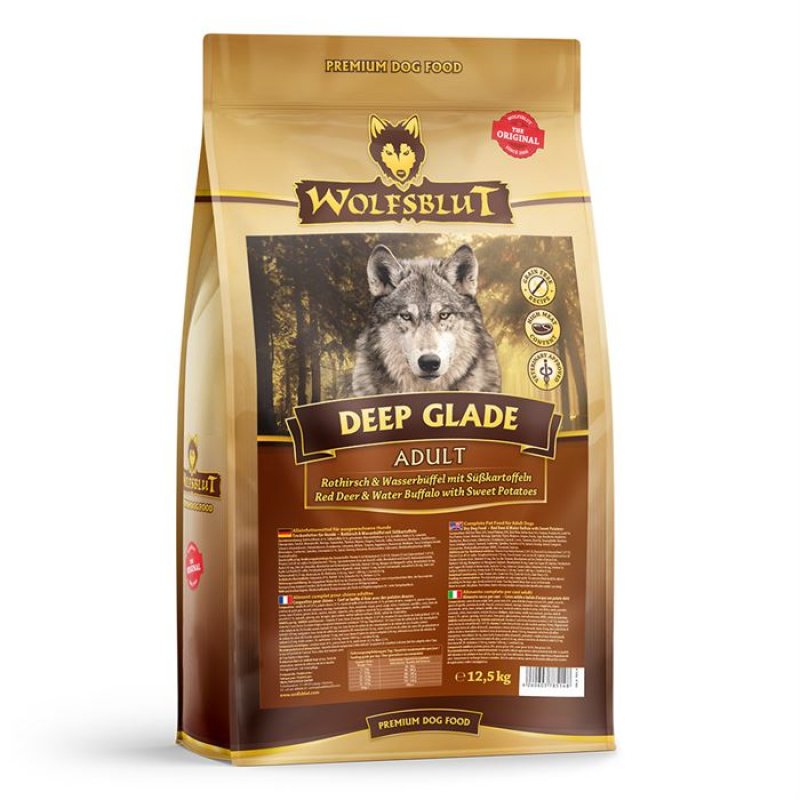 Wolfsblut - Dogfood Deep Glade 12,5 kg. - With Deer and buffalo