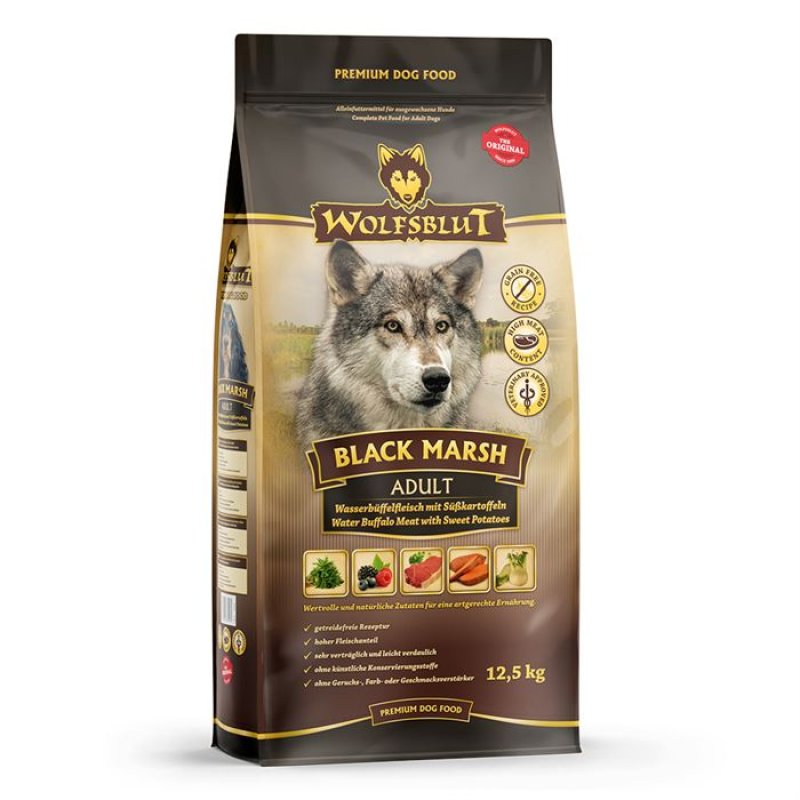 Wolfsblut - Dogfood - Black Marsh 12,5 kg. - With water buffalo