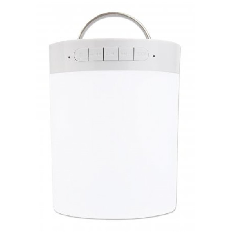 Manhattan 165259 haut-parleur portable et de fête Enceinte portable mono Blanc 3 W