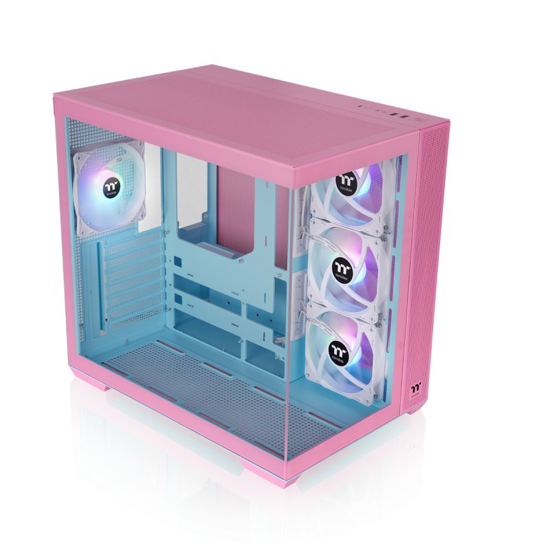 View 380 TG ARGB (rosa, Tempered Glass x 2)