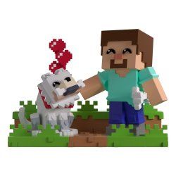 Minecraft Vinyl figurine Taming a Wolf 10 cm