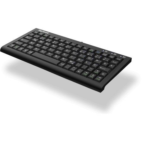 KeySonic ACK-3401U (UK) clavier Maison USB QWERTY Anglais britannique Noir