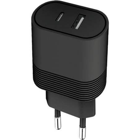 Bigben Connected BASECS2USBACPDB chargeur d'appareils mobiles Noir