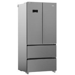 Beko B3RGNE544ZXP side-by-side refrigerator Freestanding 513 L E Stainless steel