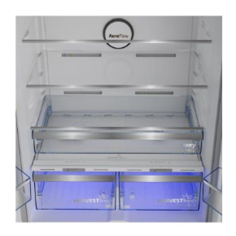 Beko B3RGNE544ZXP frigo américain Pose libre 513 L E Acier inoxydable