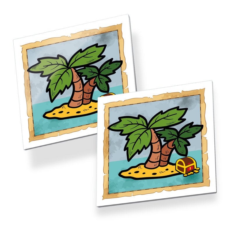 Tactic Memo Pirates Card Game Matching