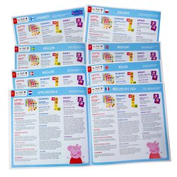 Tactic Peppa Pig 3 in 1 Lotto,Domino,Memo