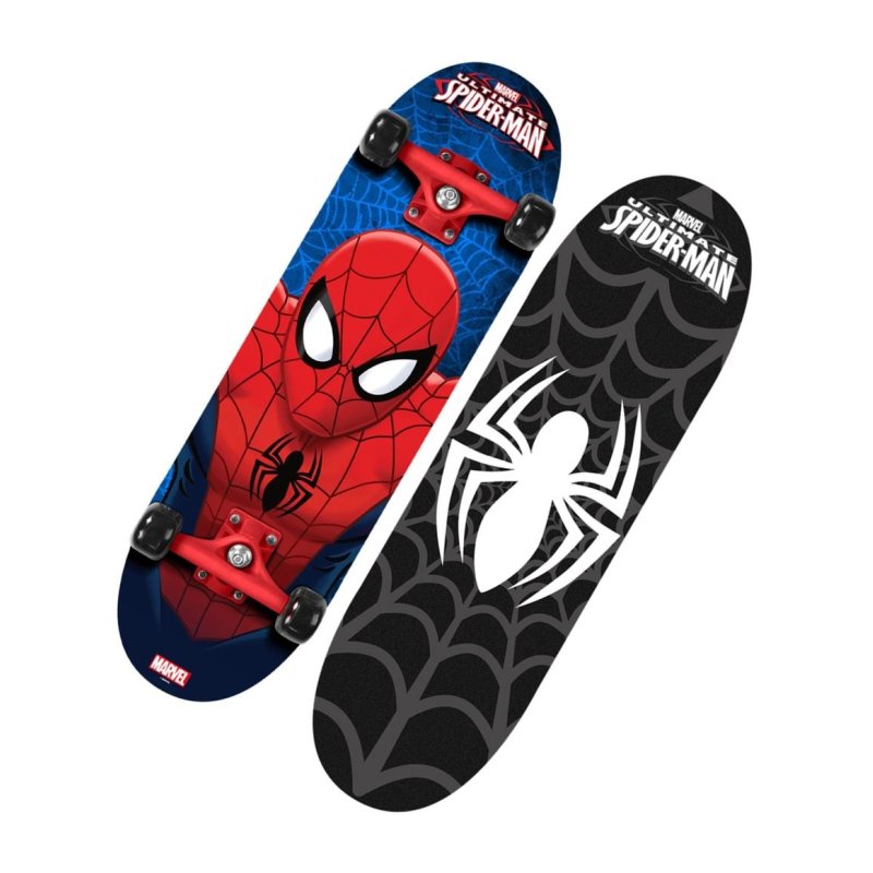 Marvel - Ultimate Spider-man skateboard with double kick
