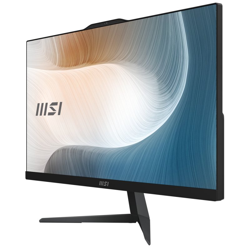 MSI Modern AM242 12M-1630DE All-in-One schwarz 23.8" (60,5cm) FHD Display, Intel Core i5-1235U, 16GB RAM, 512GB M.2