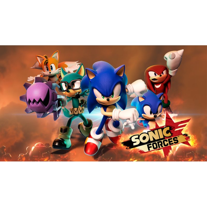 SEGA Sonic Forces Standard English, Spanish Nintendo Switch