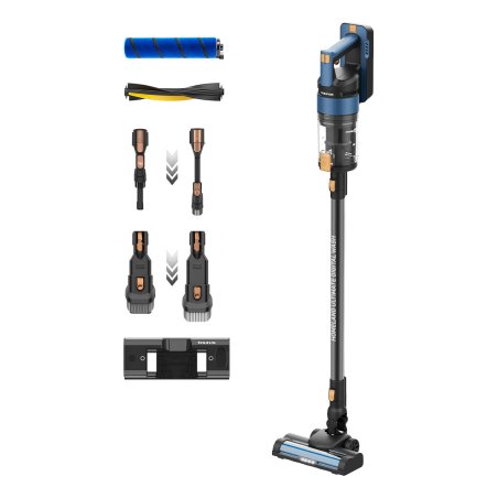 Taurus HVCA7301B Stick vacuum Battery Dry&wet HEPA Bagless 0.6 L 415 W Black, Blue