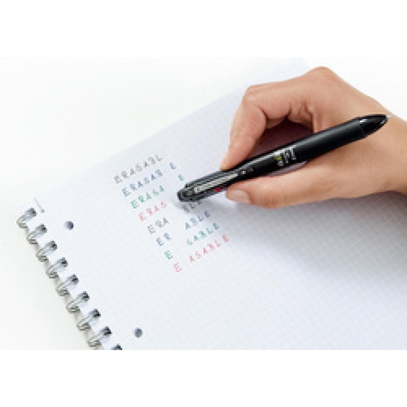 Pilot Stylo roller FRIXION 4 COLORS, noir