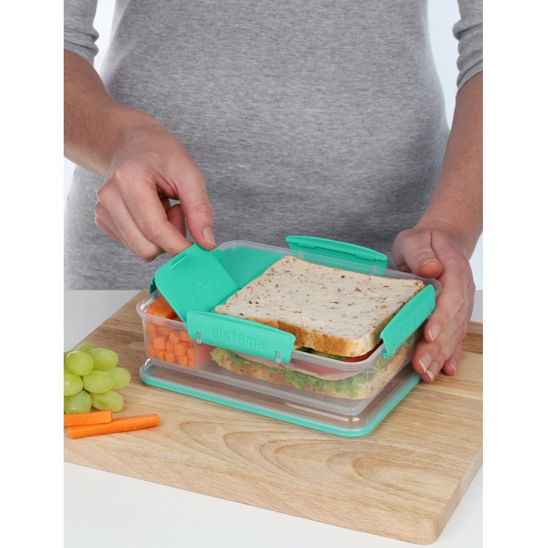 Sistema To Go Boîte de rangement alimentaire 0,975 L Couleurs assorties 1 pièce(s)