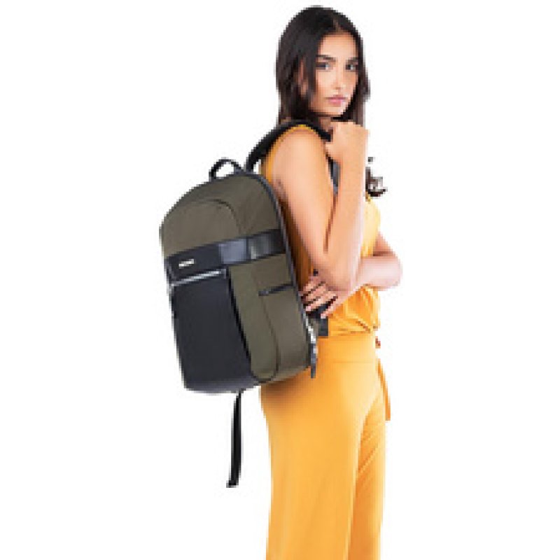 BESTLIFE Business Sac à dos pour laptop "ALYA", olive