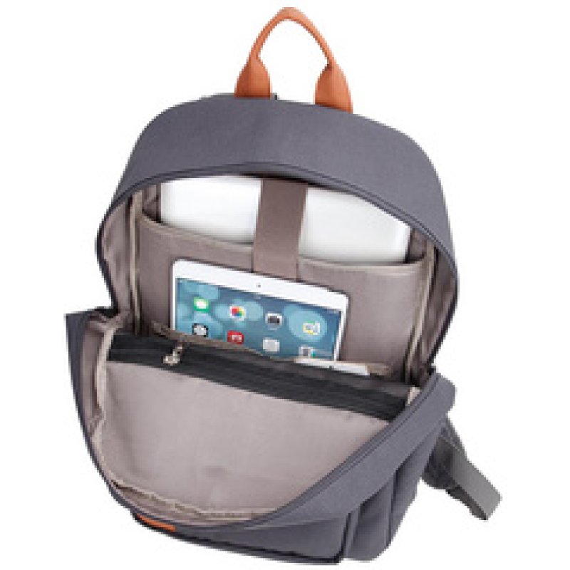 BESTLIFE School Sac à dos pour laptop COL-CAKE, gris