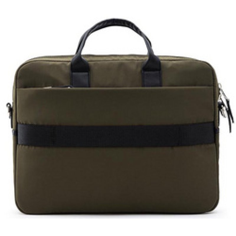 BESTLIFE Business Sacoche pour laptop ALYA, vert foncé/noir