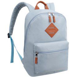 BESTLIFE School Sac à dos pour laptop COL-CAKE, bleu clair