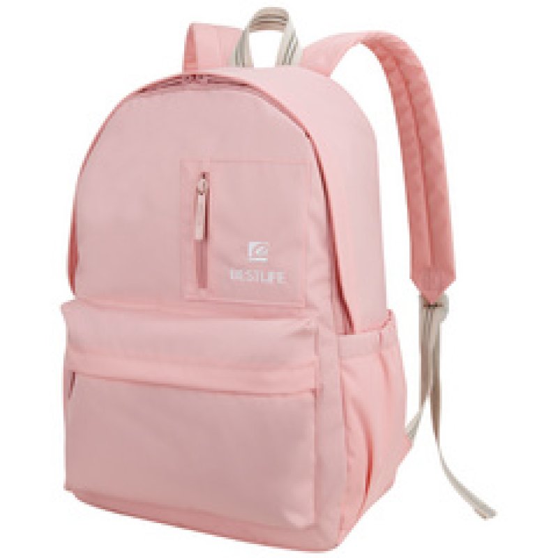 BESTLIFE School Sac à dos pour laptop COL RAINBOW, rose