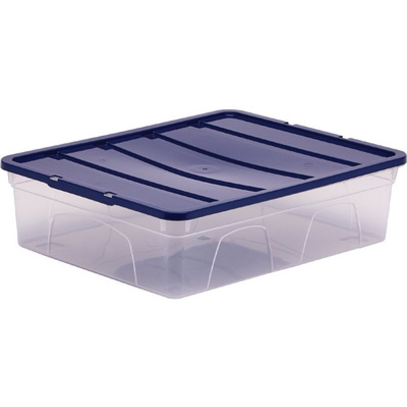 Fellowes Boîte de rangement BANKERS BOX, 12 L, transparent