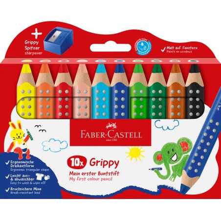 Faber-Castell 110636 colour pencil Multicolour 10 pc(s)