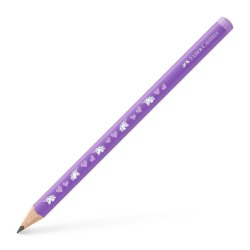 FABER-CASTELL Crayon de papier Licorne Jumbo, HB, violet