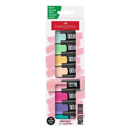 Faber-Castell 154218 marqueur 8 pièce(s) Couleurs assorties