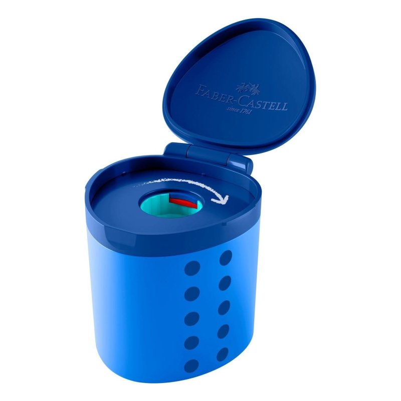 Faber-Castell 181790 pencil sharpener Manual pencil sharpener Blue