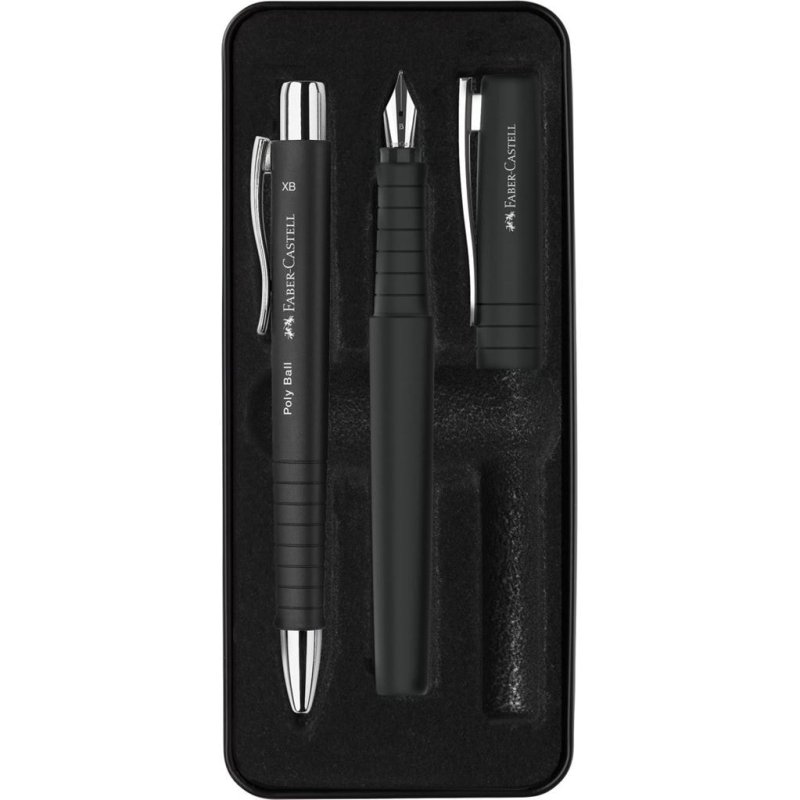 Faber-Castell Poly Ball Set Noir 3 pièce(s)