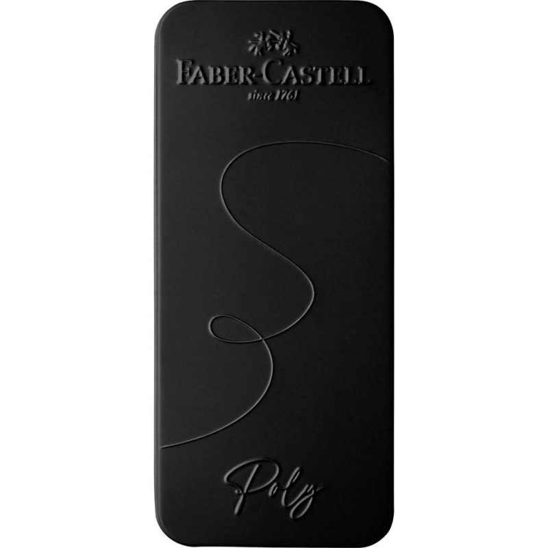 FABER-CASTELL Set de stylos POLY BALL/PEN, noir