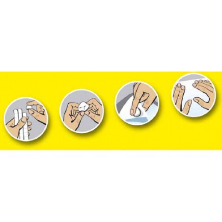 UHU Klebepads patafix SONIC, wieder ablösbar, weiß