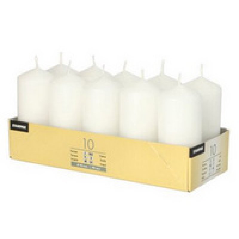 STARPAK Bougie cylindrique, diamètre: 40 mm, bleu foncé