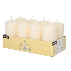 STARPAK Bougie cylindrique, diamètre: 50 mm, vieux rose