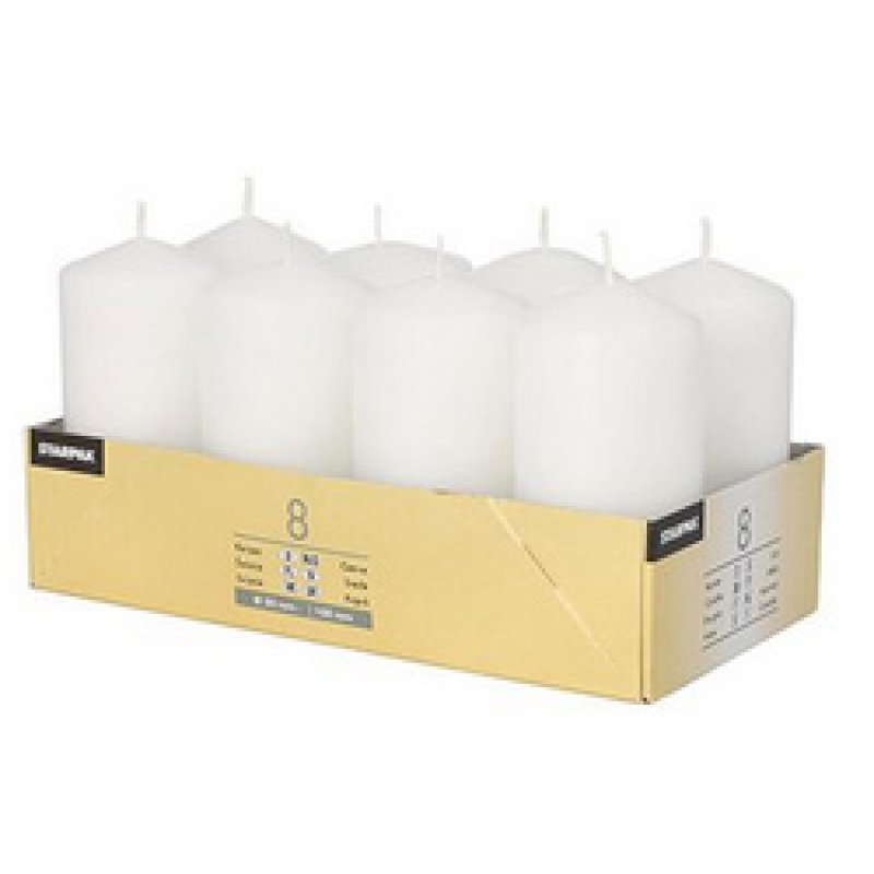 STARPAK Bougie cylindrique, diamètre: 50 mm, vieux rose