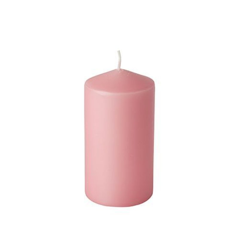 Papstar 17992 wax candle Round Pink 6 pc(s)