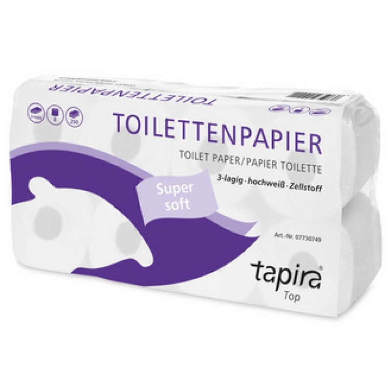 Tapira Papier toilette Premium, 24 couches, blanc