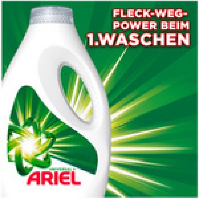 ARIEL Lessive liquide Universal , 3,6 litres, 80 lavages