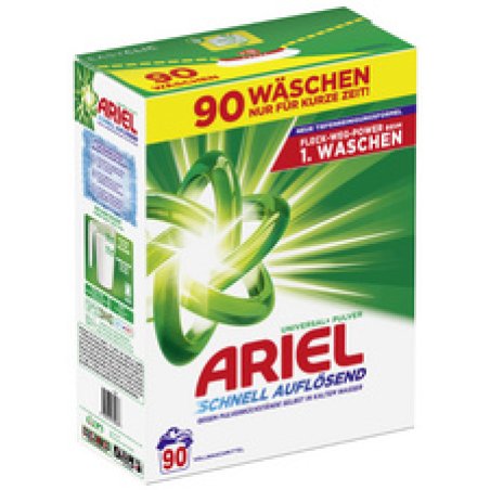 ARIEL Lessive en poudre Universal , 4,95 kg - 90 lavages