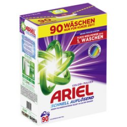 ARIEL Lessive en poudre Color , 4,95 kg - 90 lavages