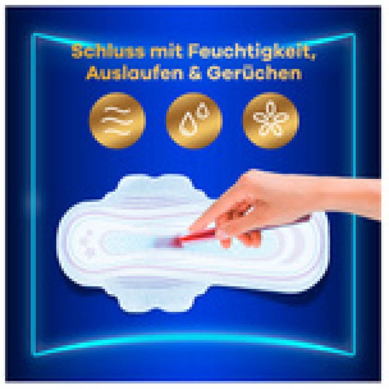 always Serviette hygiénique ultra Secure Night avec ailettes