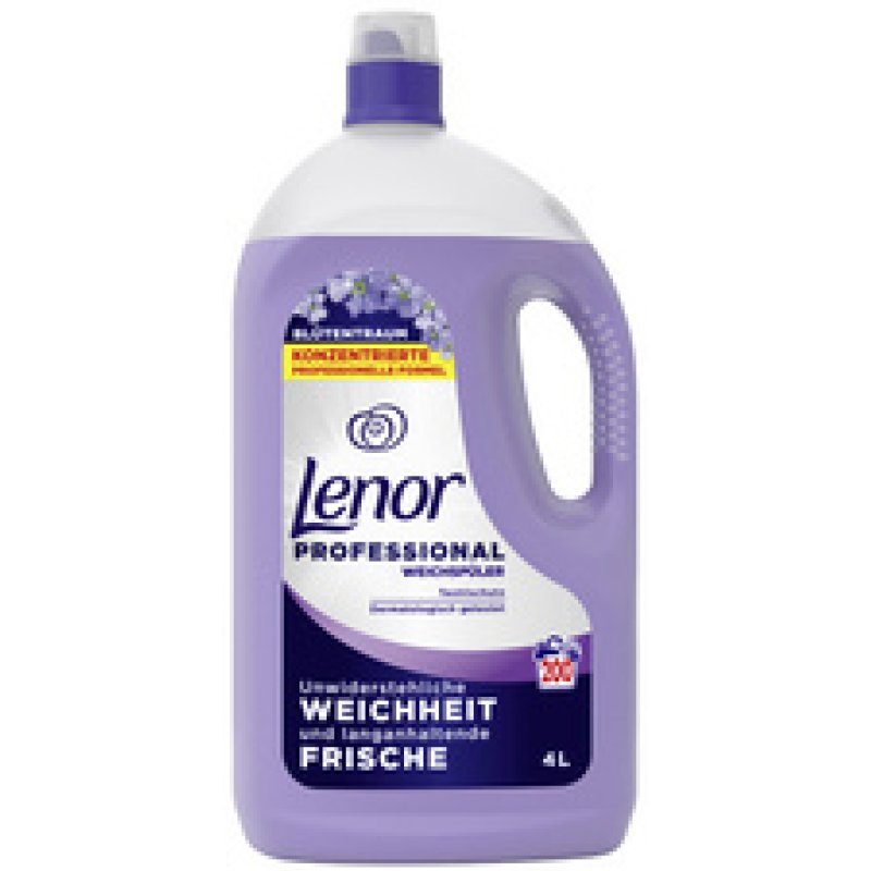 Lenor Professional Adoucissant Rêve de fleurs, 4 litres