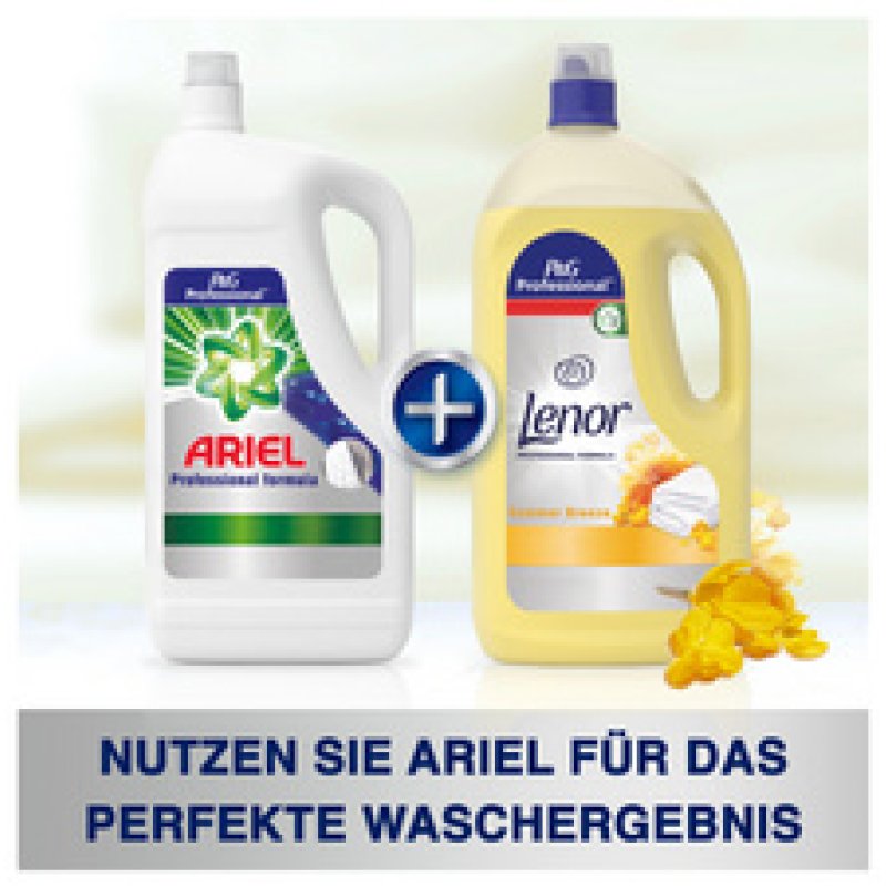 Lenor Professional Adoucissant Rêve de fleurs, 4 litres