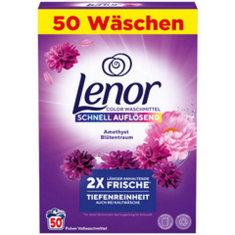 Lenor Lessive en poudre Fraîcheur d'avril, 0,99 kg