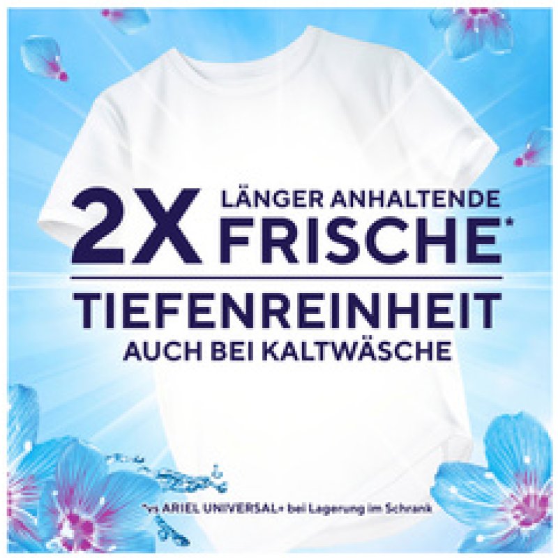 Lenor Lessive en poudre Fraîcheur d'avril, 0,99 kg