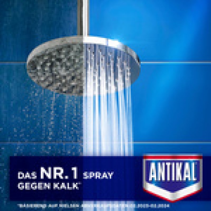 ANTIKAL Spray nettoyant anticalcaire Fresh, 800 ml