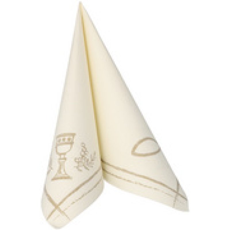 PAPSTAR Serviette "ROYAL Collection Communion/Confirmation"